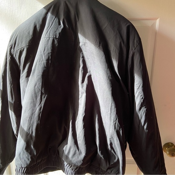 weatherproof Garment winter microfiber bomber jacket. Lined zippered pockets. - Picture 3 of 12